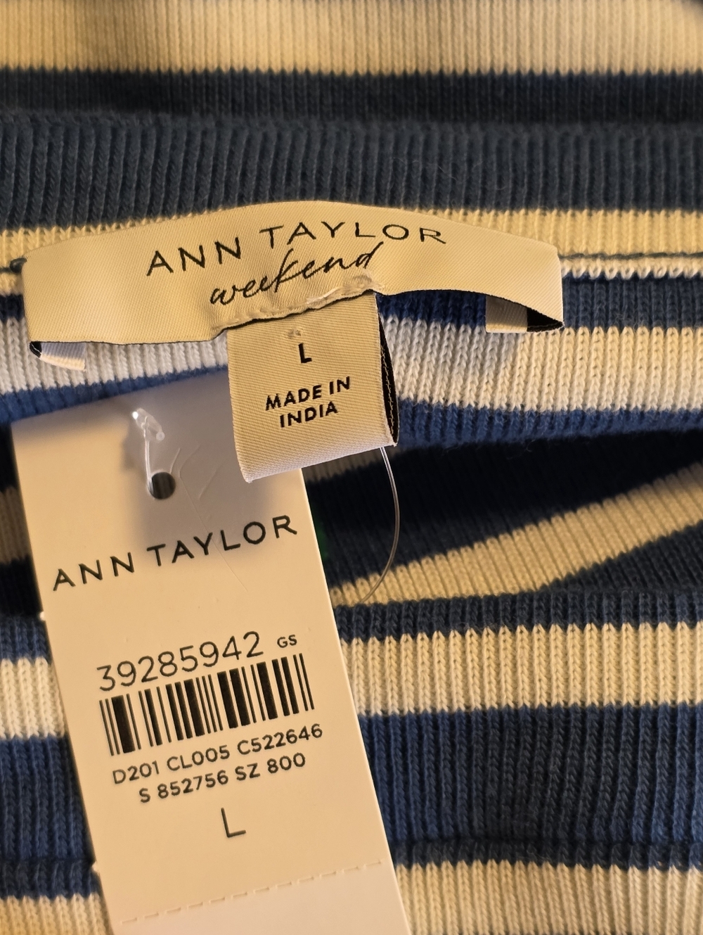 Ann Taylor Weekend Boatneck Top - Picture 2 of 4